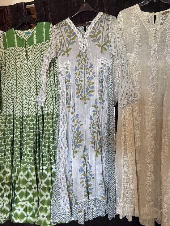 Beautiful Orient 499 Spring-Summer midi-maxi lightweight cotton dress - Picture 3 of 3